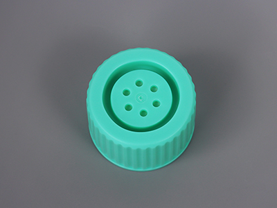 0.22 μm PTFE疏水透氣大濾膜蓋，利于氣體持續交換，同時(shí)確保無(wú)菌，防止泄漏