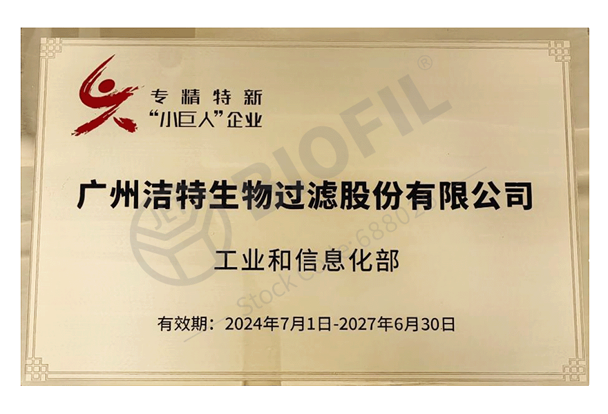 國家專(zhuān)精特新“小巨人”企業(yè)