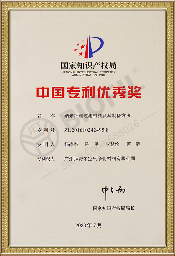 中國專(zhuān)利優(yōu)秀獎